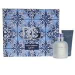 Dolce & Gabbana Light Blue Pour Homme 75ml EDT, 50ml Aftershave Balm Gift Set