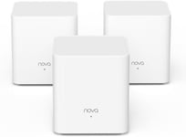 Tenda Nova AX1500 Whole Home Mesh Wifi 6 System, Up to 2-4 Rooms 3-Packs 