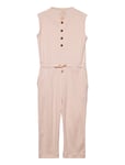 Copenhagen Colors Rib Jersey Jumpsuit Rosa