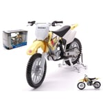 SUZUKI RM-Z 250 2021 YELLOW 1:18 Maisto Moto Die Cast Modellino