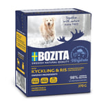 Bozita Chunks in Jelly 12 x 370 g - Kyckling & ris