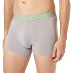 Calvin Klein Men Boxer Short Trunk Stretch Cotton, Beige (Satelite), XL