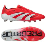 adidas Predator Elite Ag Pure Victory - Lucid Red/vit/svart - Konstgräs (Ag), storlek 37⅓