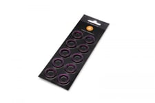 Ek Water Blocks Ek-Quantum Torque Color Ring 10-Pack Hdc 16, Fixeringsring För Vridmoment, 1/4", 10 Styck, Slovenien