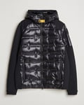 Parajumpers Gyles Piquet Puffer Hybrid Jacket Black