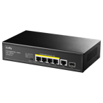 Cudy 5-Port Gigabit PoE+ Switch med SFP port