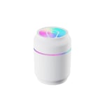 (C-White-200ml) 300 ml Mini ilmankostutin Ultraääni Aroma eteeristen öljyjen diffuusori Automaattinen sammutus USB-sumuruisku kodin auton ilmankostuttimen valo