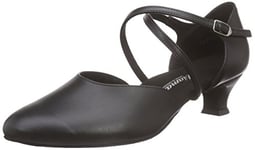 Diamant 148-112-034, Chaussures de Danse de salon femme, Noir, 39 1/3