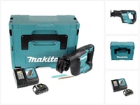 Makita DJR 188 RY1J Langaton saha 18 V Makpac + 1x 1,5 Ah akku + laturi