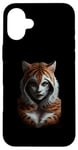 iPhone 16 Plus Fierce Jungle Tiger Spirit Fantasy Artwork Case