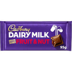 Cadbury Dairy Milk Fruit & Nut Chocolate Bar, Classic Creamy Taste, Almonds & Raisins, 300g