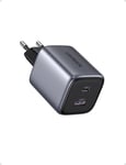 Nexode 35w Gan Chargeur Usb C Rapide Avec Double Pr Compatible Avec Iphone 16 Plus Pro 15 14 13 12 11 Pixel 8 7a 6a Galaxy S24 Ultra Plus A15 A05s Ipad Pro Air Mini Macbook (Noir)[X293]