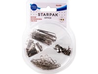 Starpak Office Accessories 100 Pcs Silver Off Stk B/C12/96