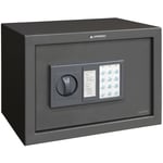 Class T20EB Coffre-fort en acier avec serrure électronique, clavier à code programmable, coffre-fort de sécurité pour la maison, avec clé d'urgence,