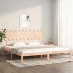 Furniture Limited - Cadre de lit 200x200 cm Bois massif