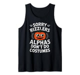 Alphas Don’t Do Costumes Funny Halloween Pumpkin Costume Tank Top