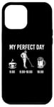 Coque pour iPhone 12 Pro Max My Perfect Day Coffee Metal Detector Beer