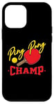 iPhone 12 mini Ping Pong Champ - Table Tennis Lover - Ping Pong Case