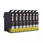 8x 604XL Black Compatible Ink Cartridges for Epson XP-2205 Inkjet Printer