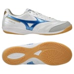 Mizuno Morelia Sala Pro IN Mugen - Vit/Blå/Guld - Inomhus (IC), storlek 40