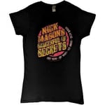 Nick Mason´s Saucerful Of Secrets Womens/Ladies Echoes European Tour 2022 Back Print T-Shirt - XL