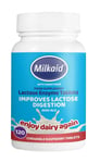 Milkaid Lactase Enzyme - Improves Lactose Digestion - 120 Raspberry Tablets