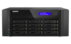 QNAP – 12-Bay U.2 NVMe PCIe Gen4 x4 all-flash (TS-H1290FX-7302P-256G)