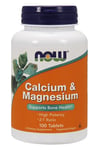 NOW Foods - Calcium & Magnesium, 100 tablets