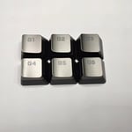 For Corsair K100 Keyboard Keycaps G1-G6 Key Caps Keyboard Accessories