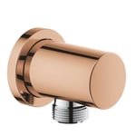 Grohe Rainshower Coude mural avec rosace ronde warm sunset