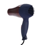 Lightweight Foldable Mini Hair Dryer Portable Adjustable Blow Dryer Coffee SLS