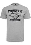 Urban Classics Popeye Barber Shop Tee (L,burgundy)