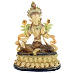 Green Tara Female Buddha -- 512 G; 13X9X17 Cm