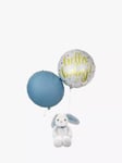 Babyblooms Personalised Hello Baby Balloon & Bunny Gift Set