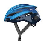 ABUS StormChaser Racing Bike Helmet - Lightweight and Comfortable Bicycle Helmet for Professional Cycling for Women and Men - Blue, Size L