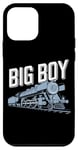 Coque pour iPhone 12 mini Big Boy 4000 Locomotive à vapeur Locomotive Train Lover Lover