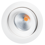 SG Ekstra spott til Junistar Eco IsoSafe 8pk Matt hvit 6W LED DimToWarm Ra95