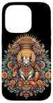 Coque pour iPhone 14 Pro Vache indienne Sacred Nandi