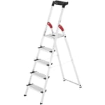 Hailo - Escabeau pro 5 marches - Hauteur max. de travail 2.80m - 8815-001