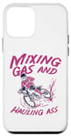 Coque pour iPhone 12 mini Mélange de gaz et de transport - Dirt Racer Dirt Biking Dirt Bike