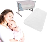 Deluxe Crib Mattress for Next 2 Me  Bedside Crib Next2Me 83x50x5 cm Thick