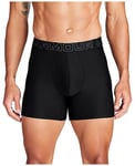 Under Armour Men's Tech 6-inch Boxerjock 1-Pack, Black Solid - Core, L