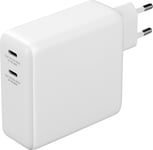 Deltaco Wall oplader med USB-C og Powerbank 9600mAh