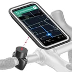 Shapeheart Innovation française, Support Telephone vélo magnétique Pro avec détachable imperméable. Porte téléphone vélo électrique. Support Telephone vélo, Trottinette, VTT. Accessoire vélo