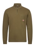 Armor Lux Zip Up Sweatshirt Héritage Khaki Green