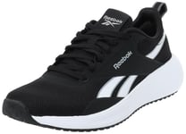 Reebok Women's LITE Plus 4 Sneaker, CBLACK/FTWWHT/PUGRY4, 8.5 UK