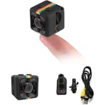 Caméra Espion, Mini caméra cachée hd 1080P Spy Cam sans Fil Petite détection de Mouvement de Vision Nocturne Portable pour la Maison, Voiture, Drone