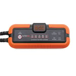 BLACK+DECKER Chargeur de Batterie Intelligent & Maintient de Charge Automatique Auto Moto 4A 6 V-12 V