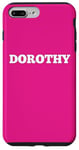 Coque pour iPhone 7 Plus/8 Plus Dorothy Médaille personnalisable au dos assorti