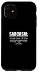 iPhone 11 Sarcasm. One Of The Many Services I Offer / Sarcastic Saying Case